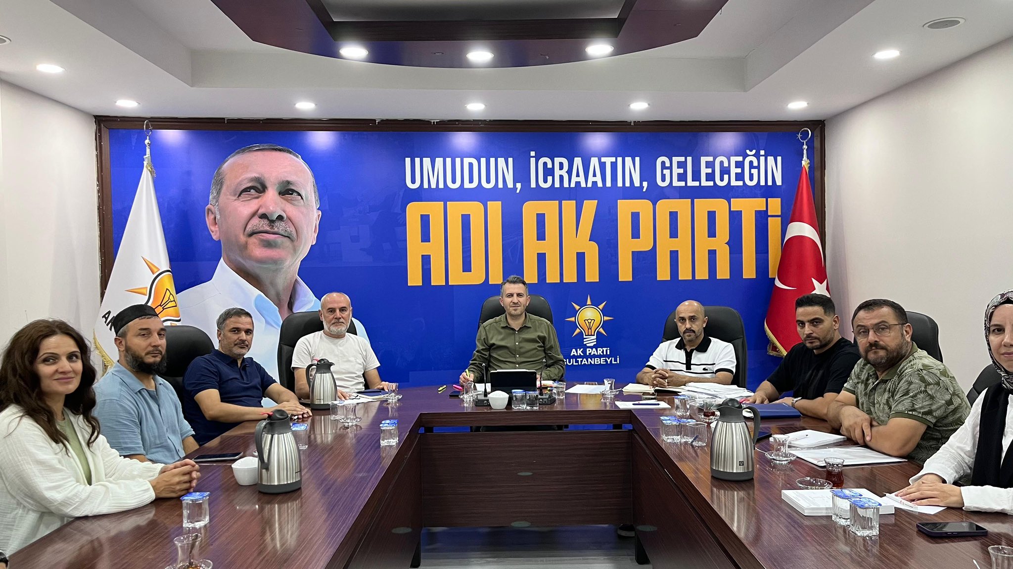 Birlik içinde, üye çalışmalarımızı güçlendirerek Sultanbeyli’mize daha iyi hizmet için çalışıyoruz