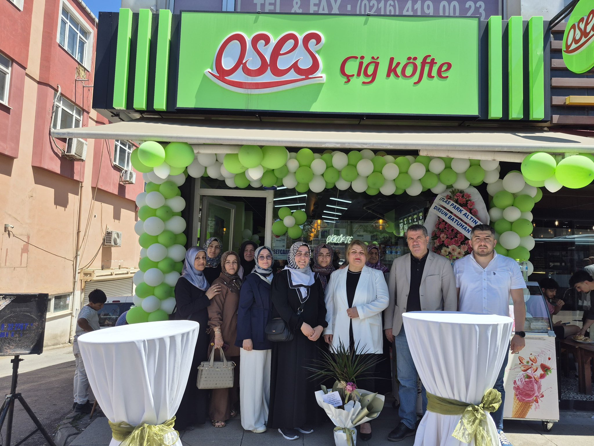 Sn. Hüsnü Meneviş ve Sn. Mehmet Hadi İrgören, Açılış Programında Esnafımızın Yanında Oldu