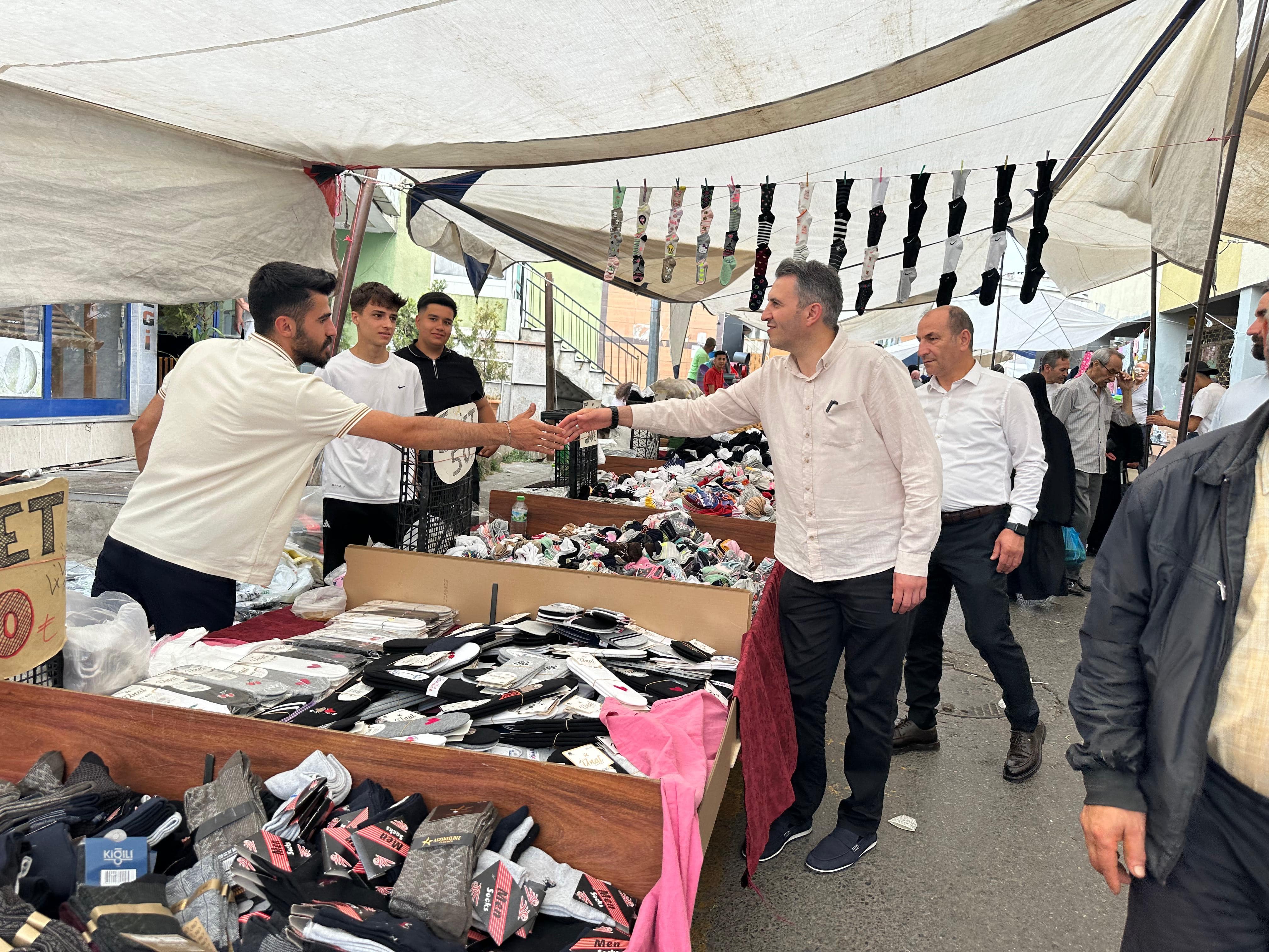 Cuma Pazarında Halkımızla buluştuk