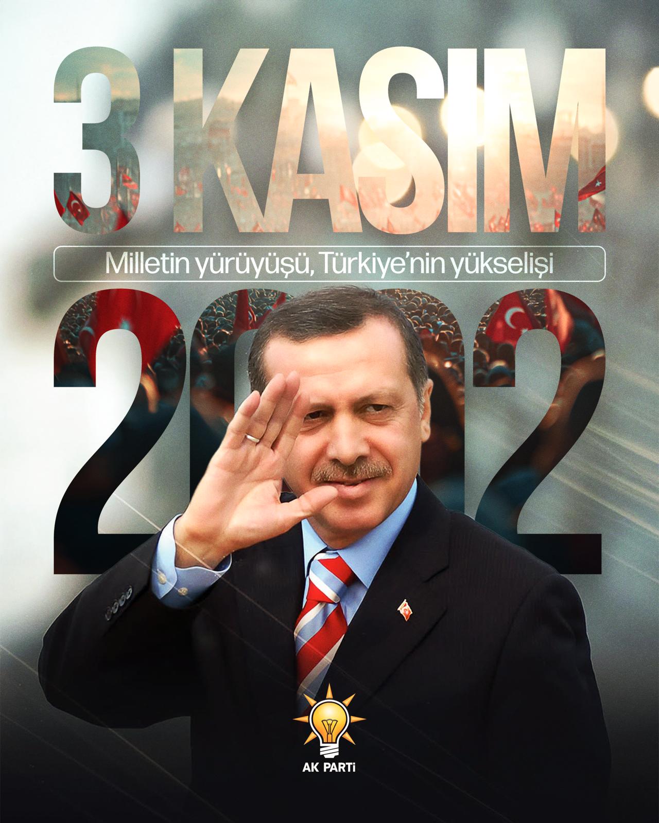 Güçlü Türkiye Yolunda 3 Kasım Zaferi’nin 23. Yılı