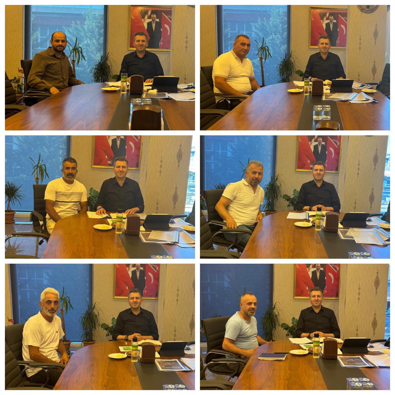 İlçe Başkanımız Sn. Ayhan Üşdi, Mahalle Başkanlarımız ile birebir istişarelerde bulundu